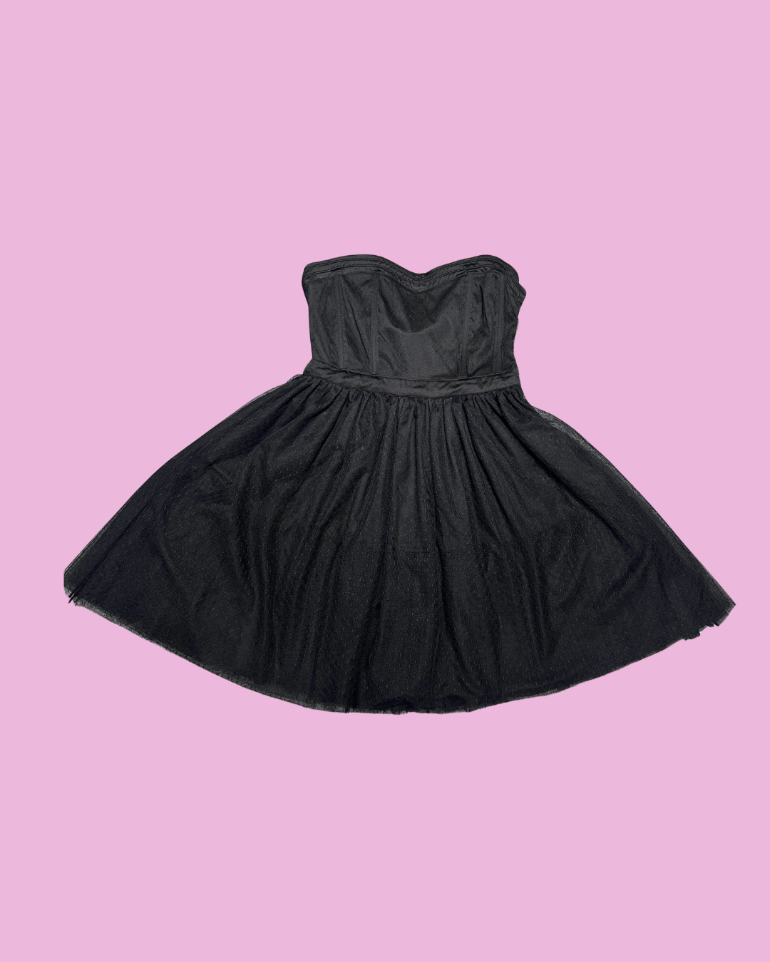 Black Strapless Dress — photo 1