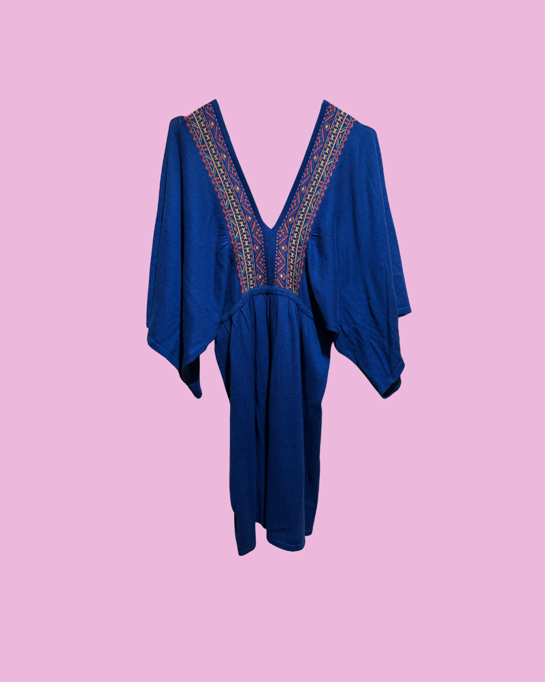 Blue tunic-style dress — photo 1