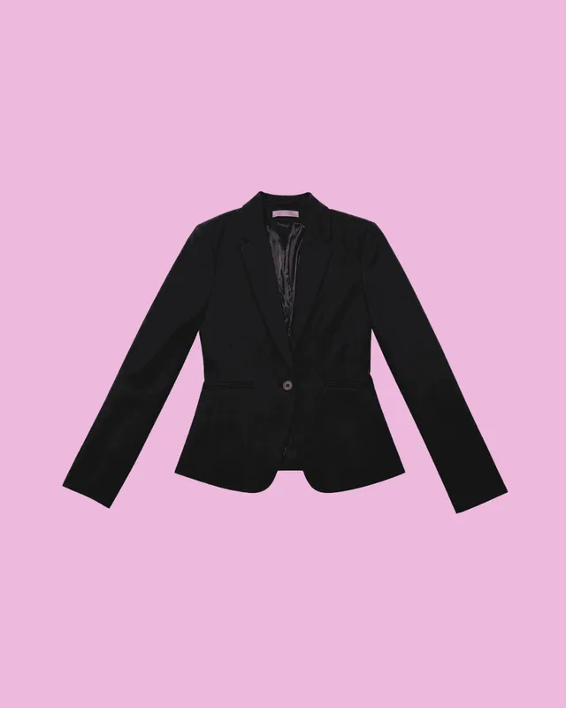 Classic Tailored Black Blazer — photo 1