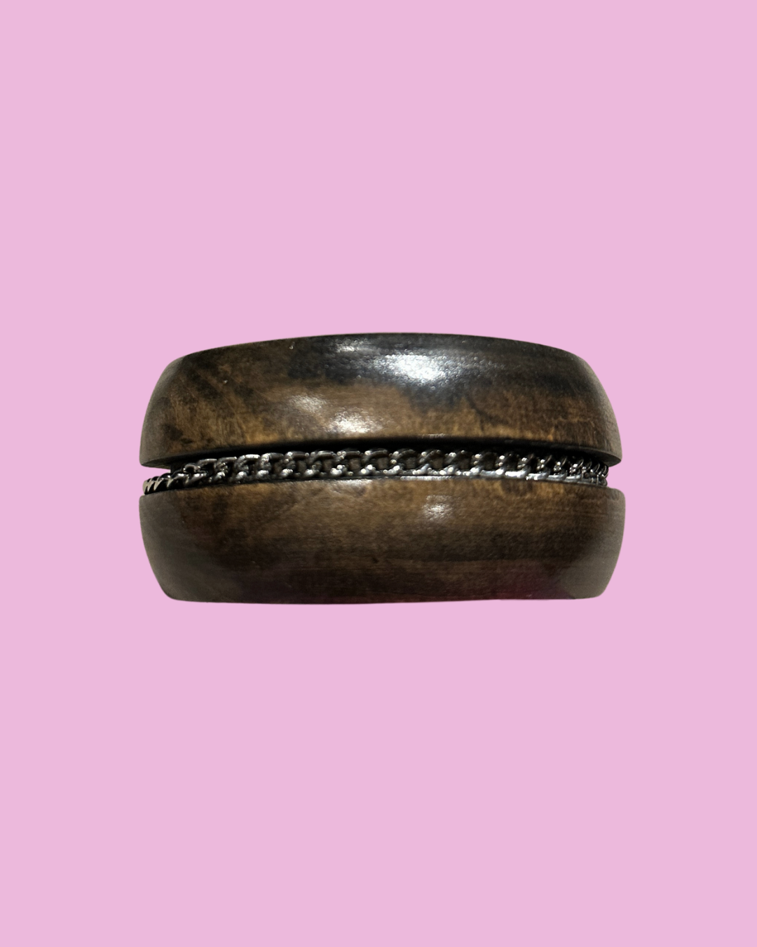 Wood Chain Bangle — photo 1